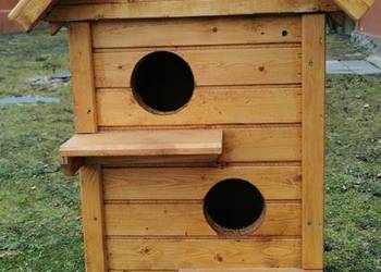 Buda dla kotów ocieplana