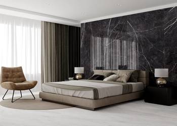 Gres polerowany wielkoformatowy 280x120 CZARNY MARMUR POLER