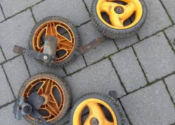 Komplet kółek kosiarki z regulacją wysokości/mocowaniem