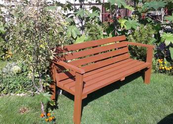 Ławka ogrodowa drewniana 160 cm