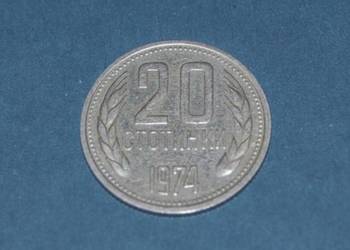 20 Stotinek 1974r Moneta Starocia