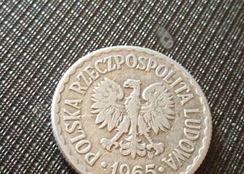 Sprzedam czwartr 1zl 1966 r zzm