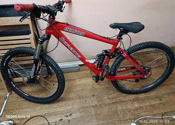 Rower Da Bomb Cherry Bomb 26 Shimano XT/SLX, Manitou, full do negocja