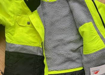 L.Brador kurtka BHP XS odblaskowa zimowa ocieplana warsztatowa robocza