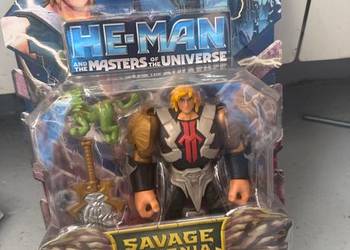 Hurt: 23x Figurka He-Man Savage Eternia (Mattel) - Nowe, Box!