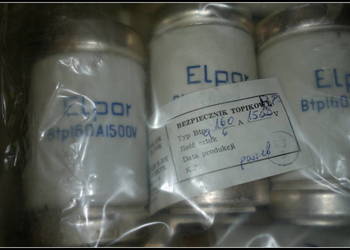 Bezpiecznik topikowy btp 160A ; 1500V ; Elpor