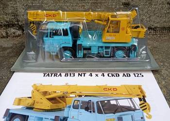 TATRA 813 4X4 AD 125 Kultowe ciężarówki auta PRL Deagostini model 1/43 NOWY