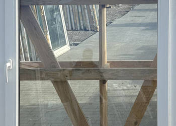 OKNA KacprzaK 122X133 OKNO Używane Plastikowe PCV