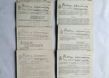 Biuletyn Informacyjny KZ NSZZ Solidarność Stoczni Gdańskiej z 1980r. 8 egz.