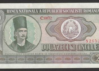 Rumunia 25 lei 1966 - Tudor Vladimirescu - C.00