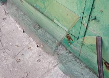 Szyby e 36 coupe,lewa strona,zielone