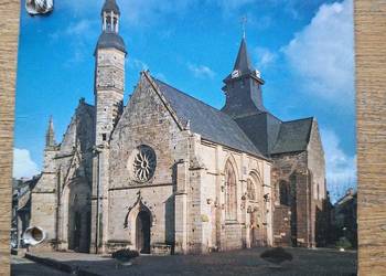 Francja  Eglise Saint-Gilles Malestroit j. francuski.