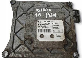 STEROWNIK SILNIKA Opel Astra III H 1.6 16V komputer ECU 55568735 5WK9463 LJ