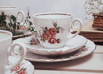 Zestaw 10 sztuk porcelany