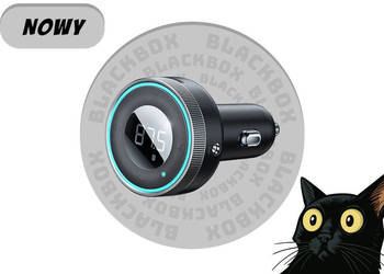 [NOWY] Transmiter FM Baseus Enjoy Car Wireless MP3 Charger [Czarny]