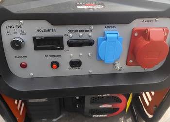 Agregat prądotwórczy trój fazowy 380, 220 V