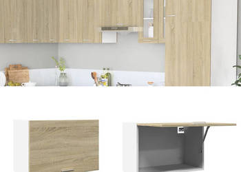 Szafka wisząca dąb sonoma 60x31x40 cm płyta wiórowa WM-849623