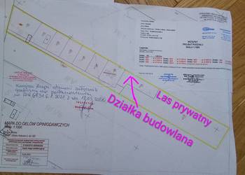 ? WYJĄTKOWA NIERUCHOMOŚĆ PRZY JEZIORSKU | DZIAŁKA BUDOWLANA + PRYWATNY LAS