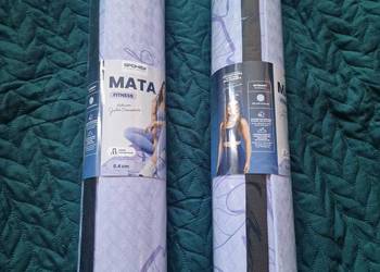 NOWA Mata do ćwiczeń, SPOKEY, mata fitness 0,4 cm, mata do jogi, mocna