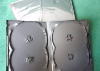 Pudełko etui na 4 płyty cd dvd
