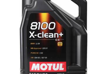 OLEJ MOTUL 8100 X-CLEAN+ 5W30 - 5L