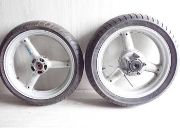 Dwa Koła Przód 17 x 3.50 Tył 17 x 4.50 Opony Zabierak Suzuki SV 650 98-02r