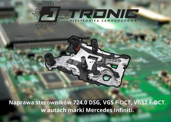 Naprawa sterownika skrzyni 7G-DCT FDCT  P0562 P0560  Infiniti Q30, QX30