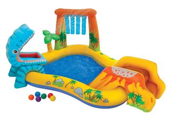 Basen wodny plac zabaw dla dzieci zjeżdżalnia fontanna INTEX 57444