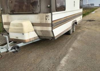 Przyczepa kempingowa przywieziona z Niemiec