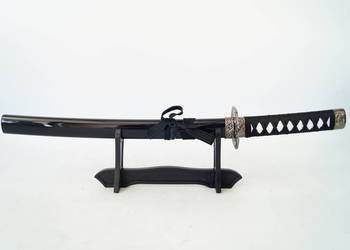 Mini katana japońska rekwizyt dekoracja na stojaku 2