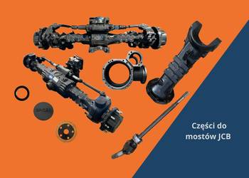 Części JCB Zwrotnica, Satelita, Wieniec, Zębatka, Obudowa, Piasta