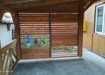 Tarasy domki szkieletowe wiaty zadaszenia