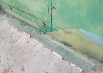 Szyby przód BMW e 36 sedan,zielone