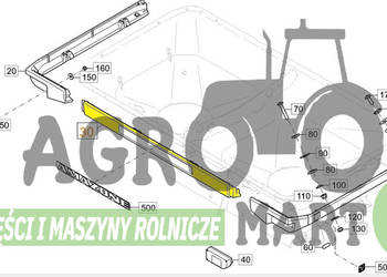 939189 OSŁONA LAMPY TYŁ AMAZONE