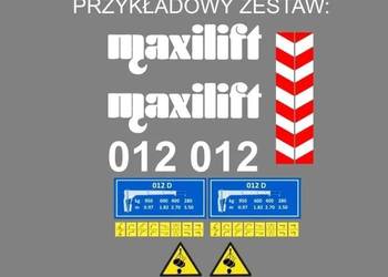 Naklejka oklejenie na każdy model HDS MAXILIFT Każdy model