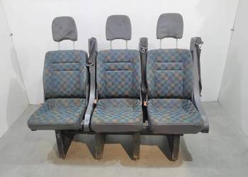 FOTELE II RZĄD PASY KOMPLET TRÓJKA Mercedes-Benz Vito I (1996-2003) W638