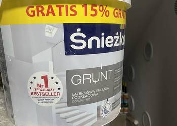Śnieżka 11,5 L - Grunt lateksowa emulsja podkładowa