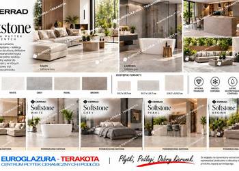 gres cerrad softstone 60x60 60x120 120x120 matowy gat.1 cerrad