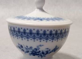 Krautheim Cukiernica Kobaltowe Kwiaty Folklor SELB BAVARIA Krautheim Cukiernica Kobaltowe Kwiaty Folklor SELB BAVARIA