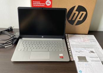 HP Laptop 14s-fq0012nw | Stan IDEALNY | Jak nowy | AMD Athlon | SSD | Pełen