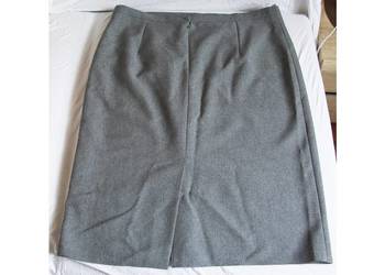 Spódnica szara, klasyczna, elegancka ołówkowa r.50