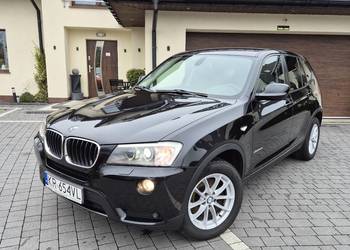 BMW X3 F25 SALON POLSKA ! Bezwypadkowy ! Dobrze wyposażony, automat, 4x4