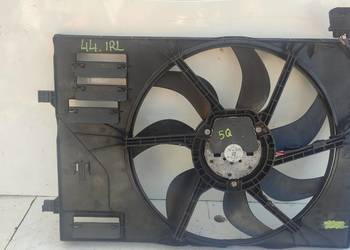 44,VW AUDI SKODA SEAT WENTYLATOR CHŁODNICY 5Q0959455F 5Q0121205 5Q0121207H