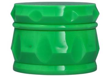 Zielony Młynek do Tytoniu do Mielenia Tytoniu Suszu CBD Jednolity Kolor