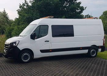 Renault Master 6 OSÓB BRYGADÓWKA DŁUGI WYSOKI KLIMA AC KRAJOWY OPEL MOVANO