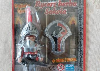 Playmobil rycerz herbu sokoła