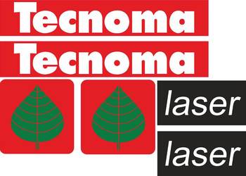 Naklejki Tancoma laser laminowane mocne