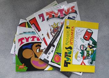 Tytus, Romek i A'Tomek - zestaw 9 komiksów - różne księgi