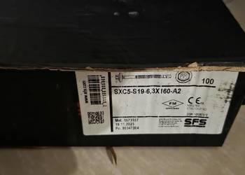 Wkrety SFS do płyt warstwowych SXC5-S19-6.3X190-A2