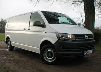 Volkswagen Transporter VW T5 LIFT T6 2.0 TDI 102 KM Long DŁUGI 3 Osoby KLI…